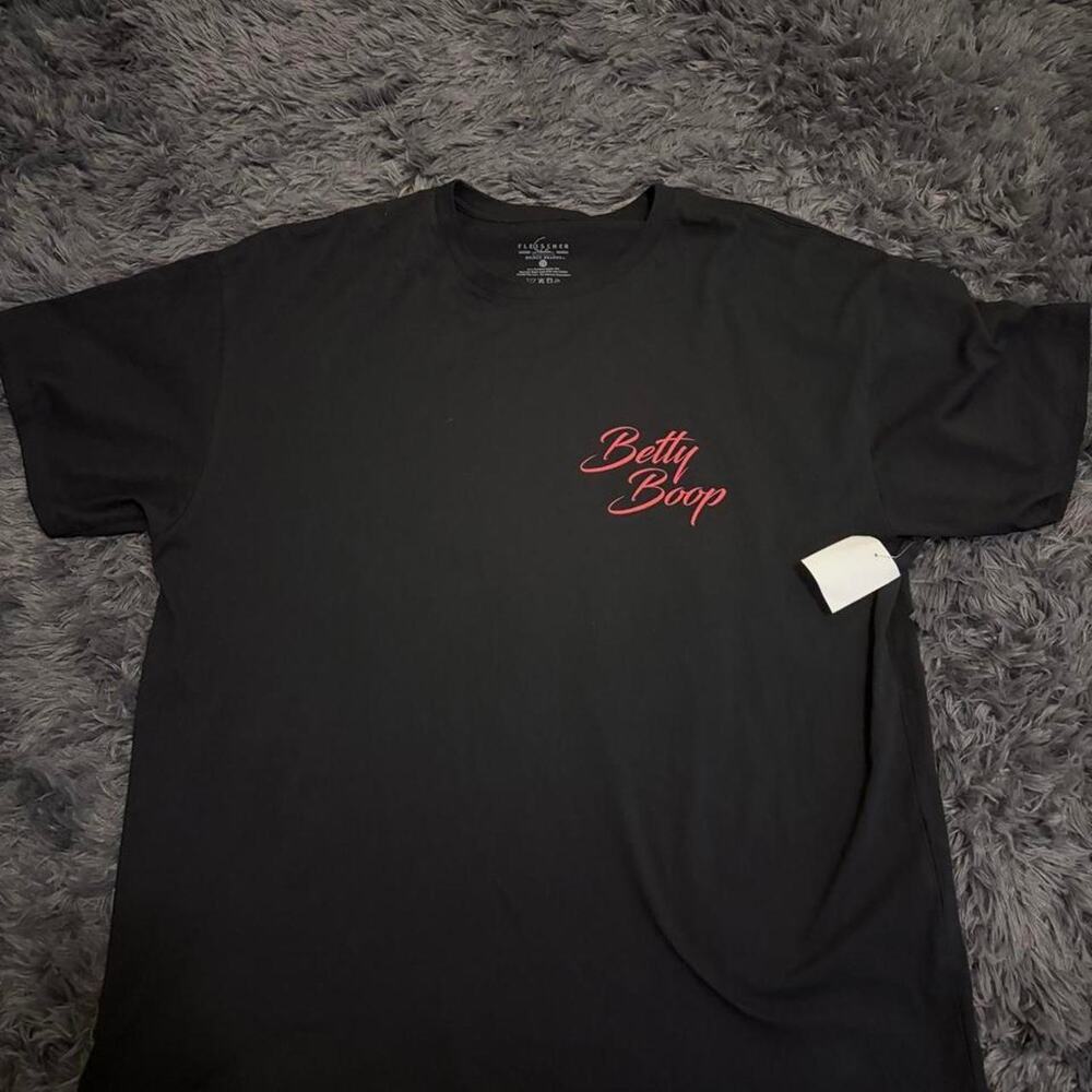 Black Betty Boop tee with red accents